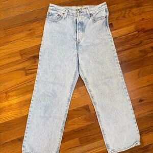 levi's ribcage straight ankle jeans